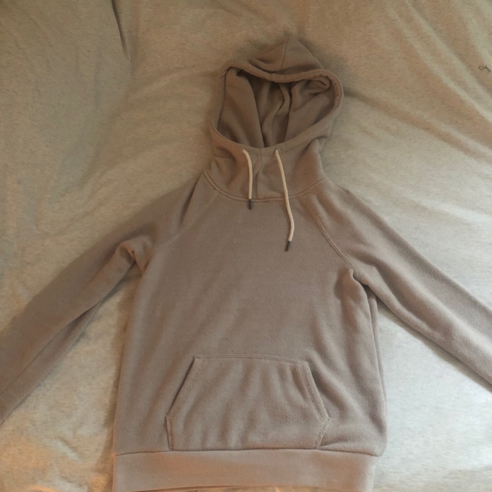Knit hoodie